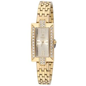 Invicta Gold Women's Watch with Crystal Accents